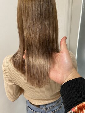 グランドライン(GRAND LINE) [GRAND LINE 若宮 宣弘] ミルクティーカラー　ニュアンスカラー