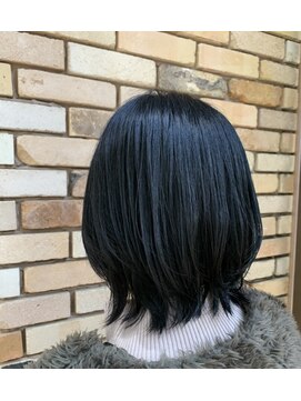 イブ ヘアーメイク(eve hair make) 外ハネくびれボブ