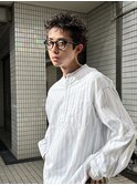 アップバング/束感ショート/ツーブロックマッシュ/コンマヘア
