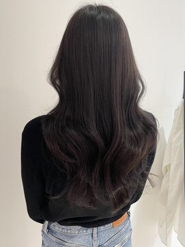 ヨーク(YOKE) 【 YOKE 】チョコレートブラウンロングレイヤーくびれ韓国