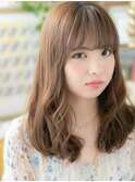 シースルー前髪くせ毛風小顔大人ガーリー114志木20代30代40代