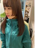 【Barouche/中島綾子】 顔周りカット セミロング 堀江