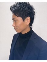 アイビー(ivy) ナチュラル束感ショートビジネススーツスタイル20代30代40代