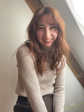 イコル(ikoru) パーマスタイル/アッシュベージュカラー/30代/代官山/中目黒