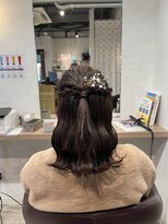 コワファーストナガサキシャンプーボーイ(COIFF1RST NAGASAKI SHAMPOO BOY)&nbsp;ヘアセット