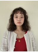 似合わせふわふわパーマ