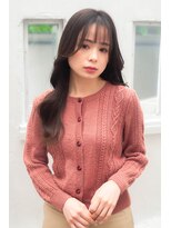 ロンドプランタン 恵比寿(Lond Printemps)&nbsp;ゆるウエーブ韓国風ヘア オリーブベージュ