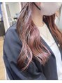 アグ ヘアー シータ 大宮店(Agu hair theta) インナーカラー【大宮/ハイトーン】