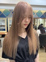 ロア 福岡天神本店(LORE)&nbsp;ダブルカラーベージュカラーケアブリーチカラーハイトーンカラー