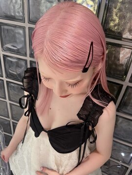 ペレ 梅田(PELE) 前髪/アンブレラカラー/こなれミディ/イメチェン/ウェーブパーマ