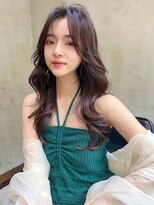 銀座　cheri透明感グレージュ×くびれレイヤーカット