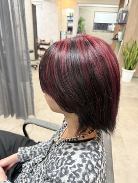 テーラヘアー 稲毛店(TELA HAIR) 個性派ハイライト