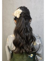 ウィスプ 赤羽店(wisp)&nbsp;袴ハーフアップ☆