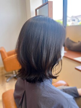 ヘアーブランドジン ティアラ(HAIR BRAND Jin Tiara) レイヤーボブ【松山美容室】