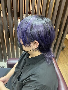 アート(a-to) 【a-to】グラデーション/ラベンダー/メンズ