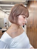 簡単スタイリング伸ばしかけヘア小顔ヘアヘアセット