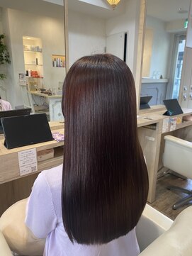 ヴィオラカラー(VIOLLA COLOR) 艶ストレート×艶カラー/小倉