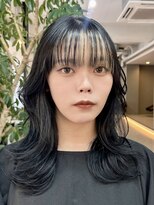 アドネ プライム(adne prime)&nbsp;フロントインナー/前髪インナー/アッシュブロンド