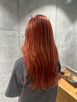ルース(LOOSE)&nbsp;ハイトーンオレンジ  立川/立川駅/縮毛矯正/髪質改善/ブリーチ