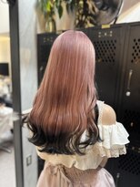 ヴァイス 渋谷店(VAICE)&nbsp;ペールピンク/エンドカラー/ブラック