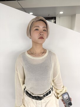 バロウ(BURROW) ベージュカラー/Wカラー/ダブルカラー/ミルクティーベージュ