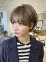 アスター 天神大名店(Aster) 小顔に見えるトレンドヘア/黒髪/オリーブグレー/ココアベージュ