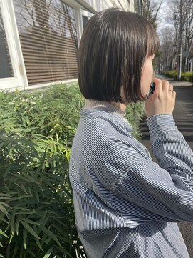 ツヅリ オリーブアッシュ◎ミニボブ