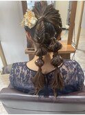 キレイにまとまるロングヘアー♪