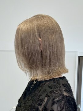 ラック 表参道(LUCK) ミルクティーカラー//ケアブリーチ/ブリーチ/表参道/原宿