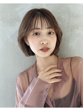 タス(tas) 愛されショートボブ 似合わせカット顔周り顔まわり髪質改善