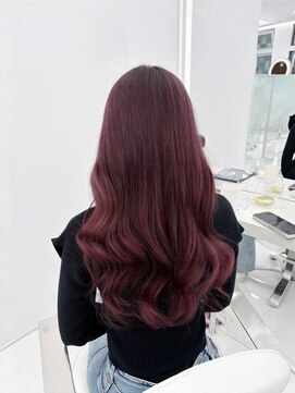 コア プラス 立川(COA PLUS) 韓国風レイヤーカット髪質改善ダブルカラーハッシュカット