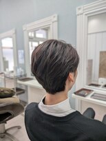 ジパングノアールオム 曳舟店(Zipangu NOIR HOMME)&nbsp;ナチュラルショート　ブラウンカラー