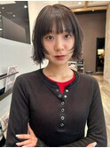 前髪ありボブ*前髪ありショートボブ*顔周り*フェイスレイヤー