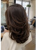 40代、50代向けロングレイヤー