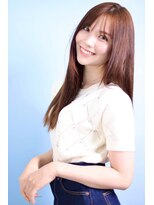 アッシュ 鷺沼店(Ash)&nbsp;シースルーバング×ナチュラルストレート