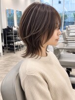 ダブルトーキョー シブヤ(W-TOKYO SHIBUYA)&nbsp;ハッシュカット×ナチュラルウルフ　ネオウルフ20代30代40代