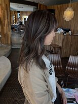ヘアラウンジ アングゥ(hair lounge ungu)&nbsp;beige highlight layer