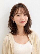 ヘアーメイク トレコローリ(hair make trecolori)&nbsp;【trecolori 津田沼】大人ミディアムレイヤー