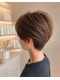 ヘアーデザイン シーベル(HAIR DESIGN SEA BELLE)の写真/クセ毛でも、ショートを諦めない。骨格・髪質を見極めて似合う形へ。