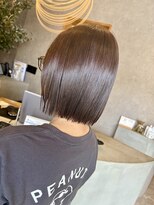 トゥーリ 周船寺店(tuuli)&nbsp;美髪矯正 × 切りっぱなし風ボブ