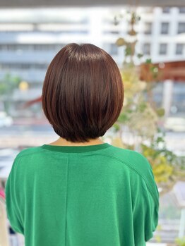 シャンゼの写真/大人女性の魅力を引き出す似合わせカット◎丁寧な仕上げとしっかりカウンセリングで理想のスタイルへ♪