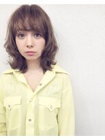 オルセン(OLSEN)&nbsp;【BALLOON HIAR】オーダー率No,1ミルクティーカラー×うぶバング