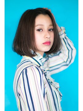 テラス 銀座(terrace) アッシュグレージュ×うるツヤボブ