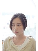 ハンサムショート × セミウェット