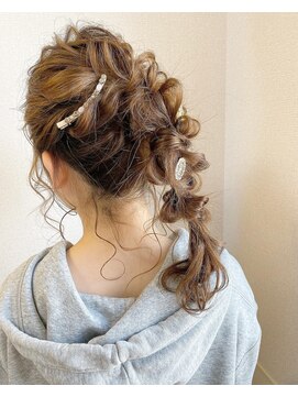 フィオーレ ヘアデザイン(FIORE hair design) お呼ばれラーメンマンスタイル