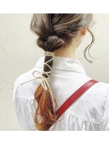 チックタック パラダイム(TICK-TOCK Paradime)&nbsp;《ゲストスナップ》紐アレンジスタイル