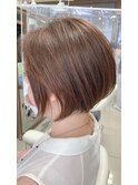 短すぎないショートボブ