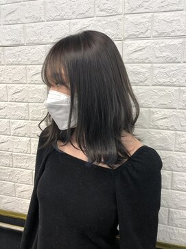 アンク クロス 吉祥寺店 ○ケアブリーチ×透け感暗めグレージュ○