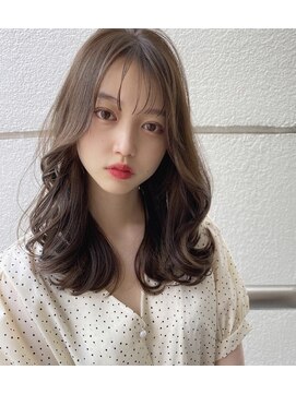 サードバイローラン(THiRD by ROULAND) 【THiRD】Aラインボブ マロンベージュ