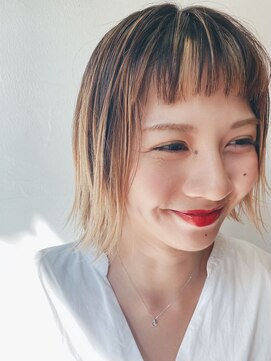 ロウバイレボ 柏(lou by revo) ショートボブ/ミニボブ/マッシュ/切りっぱなし/柏駅